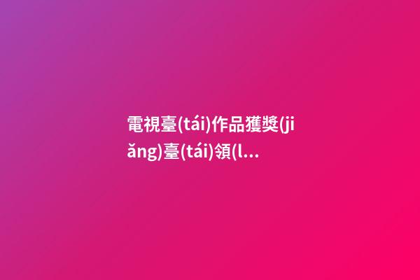電視臺(tái)作品獲獎(jiǎng)臺(tái)領(lǐng)導(dǎo)感言